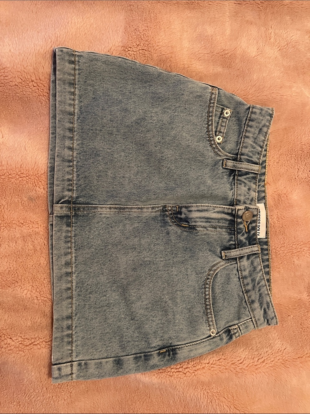 Princess Polly mini denim skirt